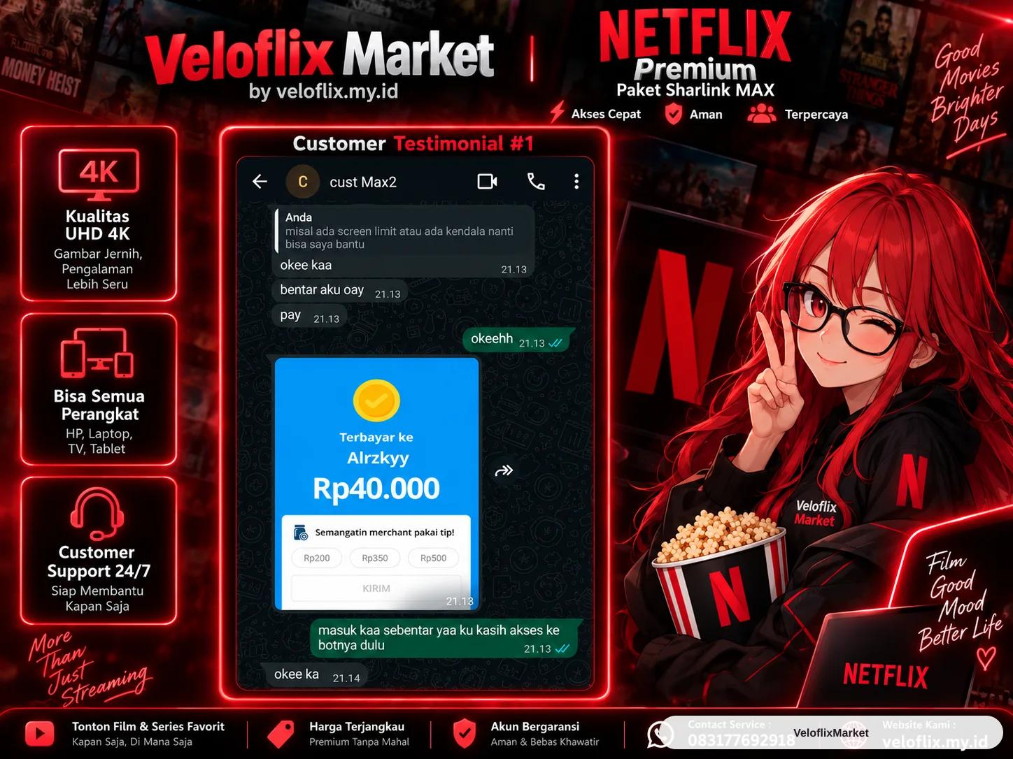 Netflix Sharlink MaX