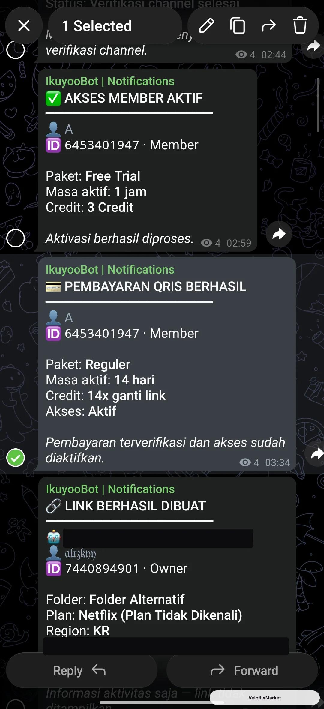 Netflix Sharlink Reguler
