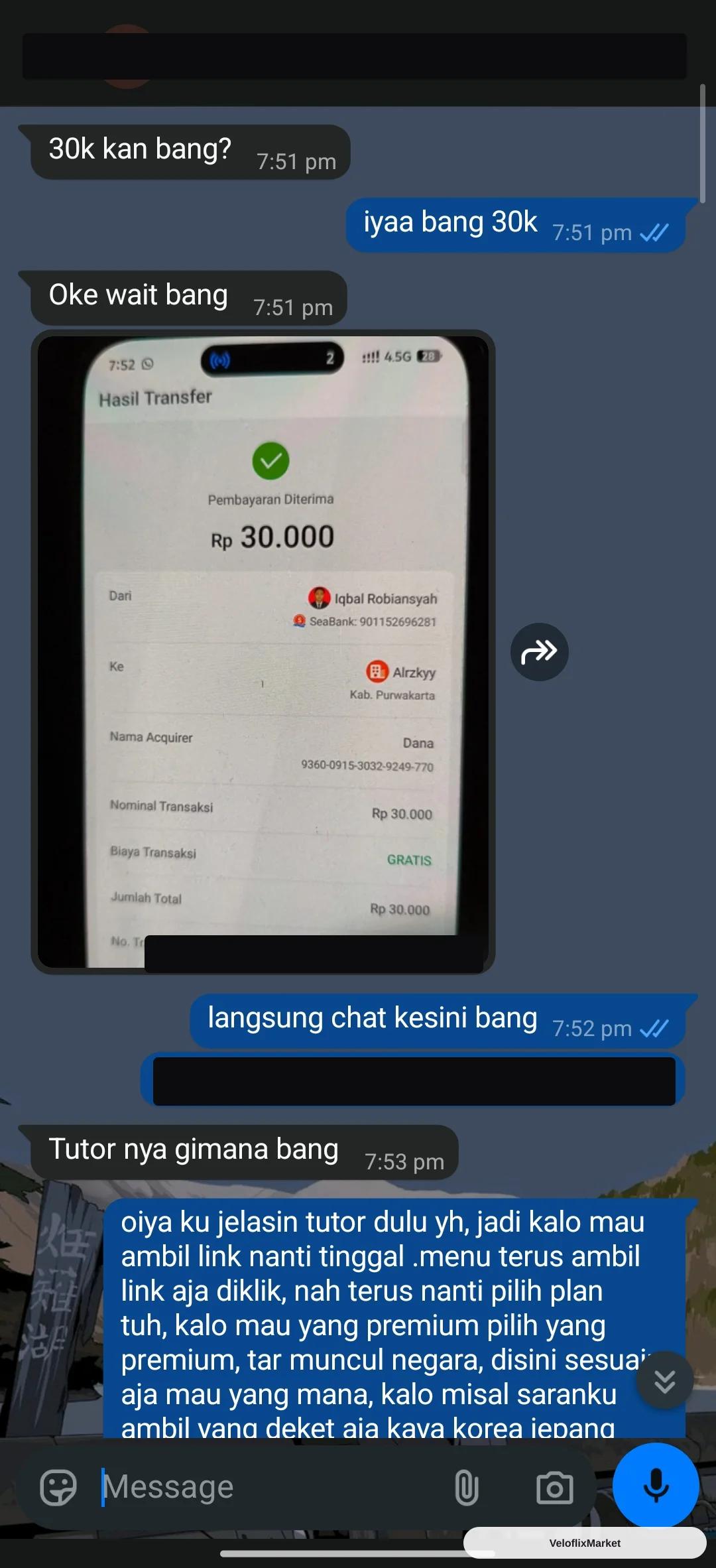 Netflix Reseller 1 Bulan