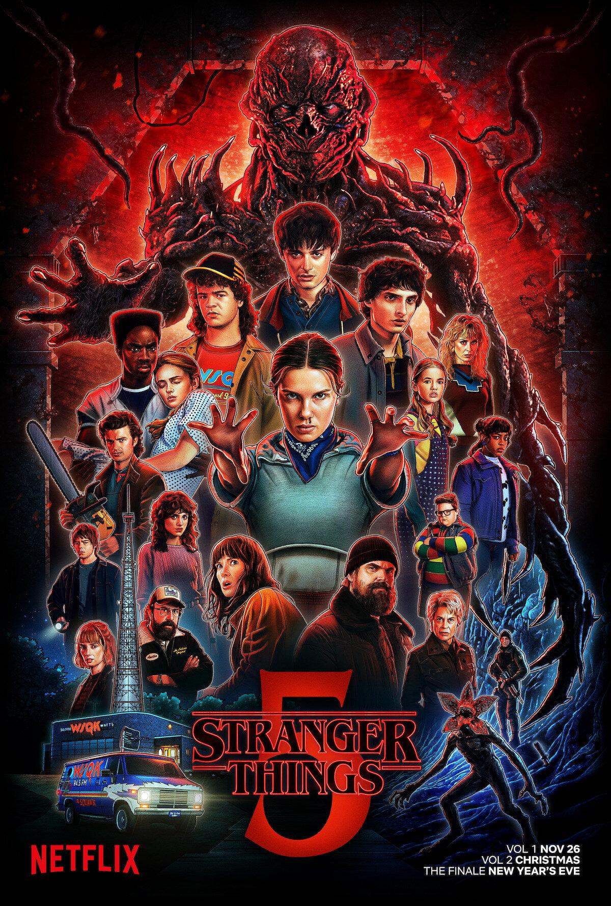 Illuminated Movie Poster Card Background