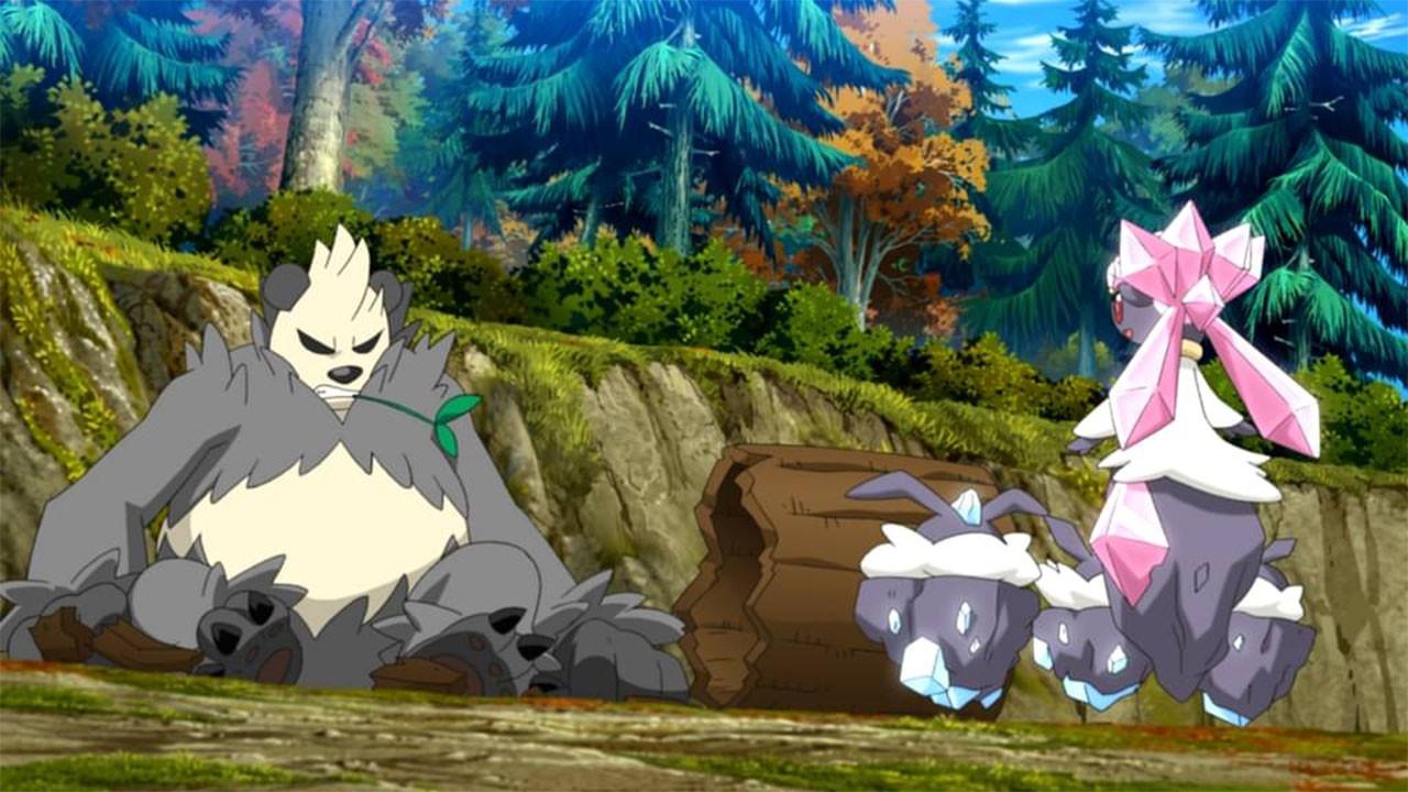 Pokémon: Diancie - Princess of the Diamond Domain backdrop