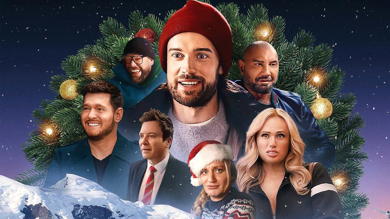 Jack in Time for Christmas backdrop