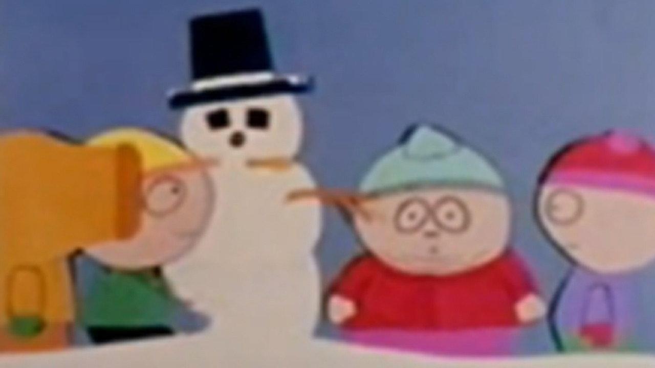The Spirit of Christmas: Jesus vs. Frosty backdrop