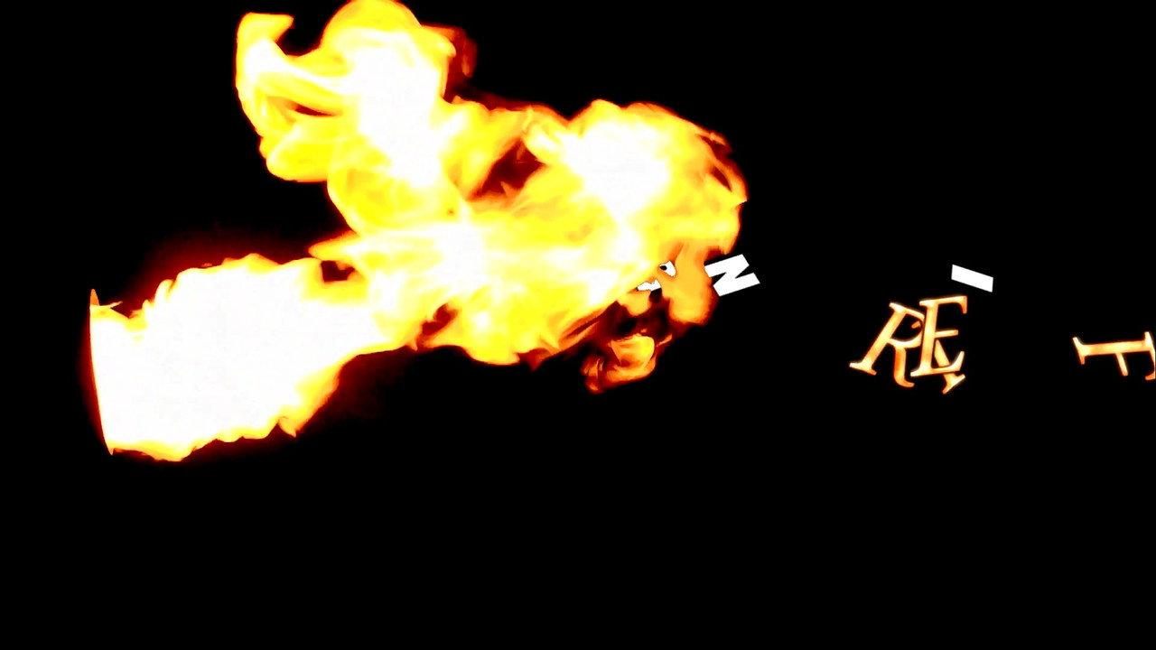 Riding Balls of Fire Group B backdrop