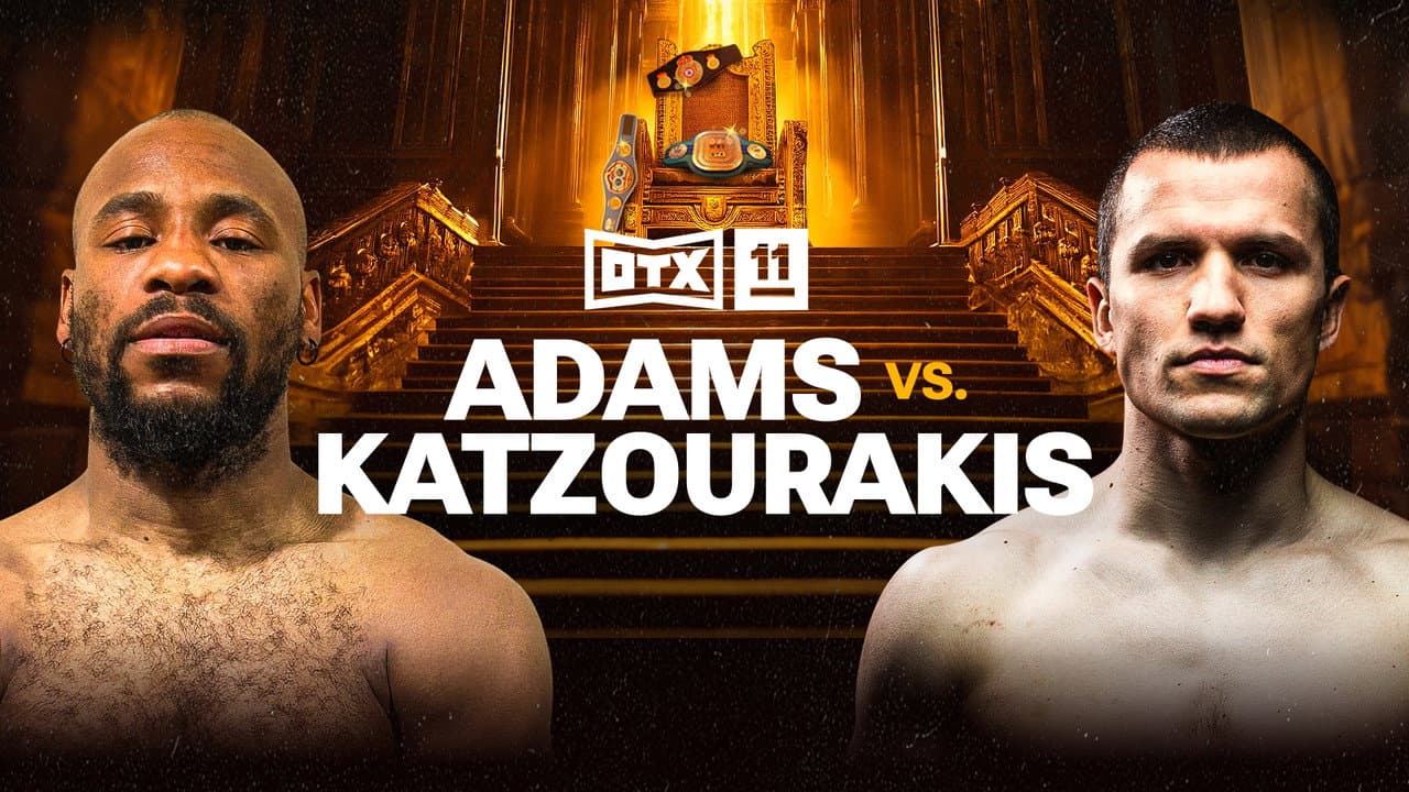 Brandon Adams vs. Andreas Katzourakis backdrop