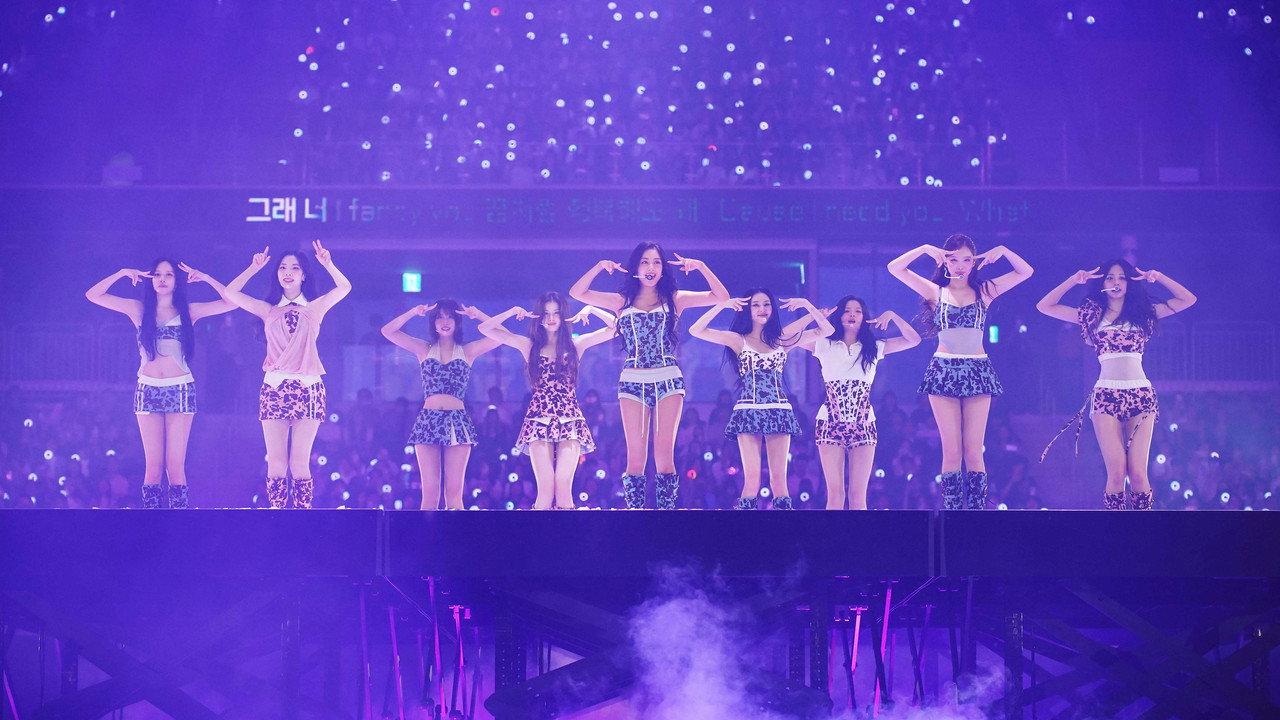 TWICE [THIS IS FOR] WORLD TOUR IN INCHEON backdrop