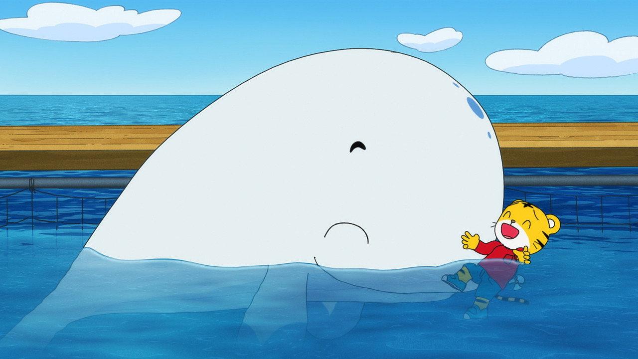 Shimajiro and the Song of the Whale backdrop