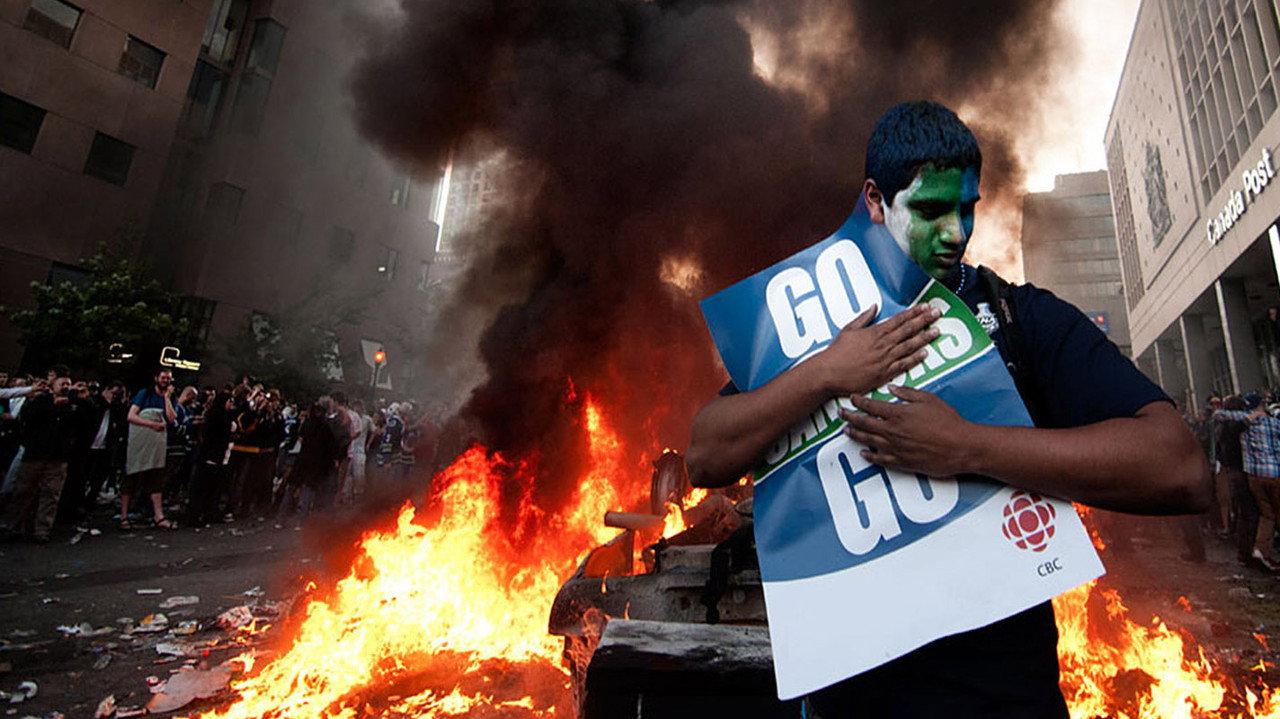 Canucks Riot II backdrop