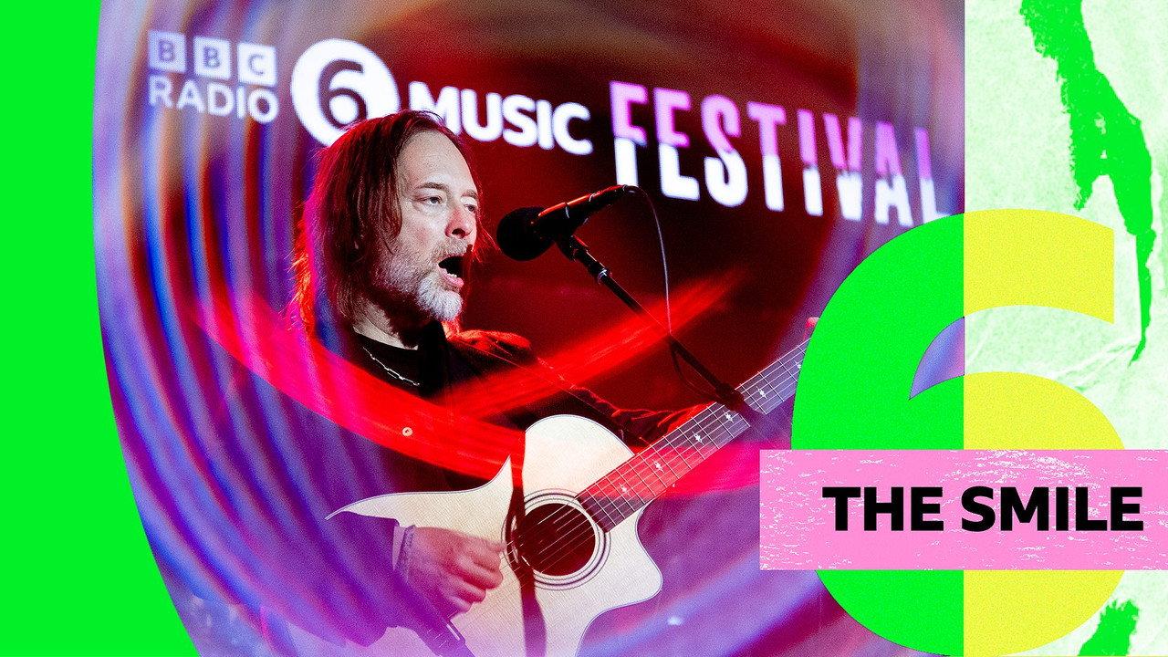 The Smile: 6 Music Festival 2024 backdrop