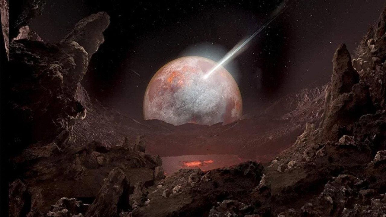 Birth of Planet Earth backdrop