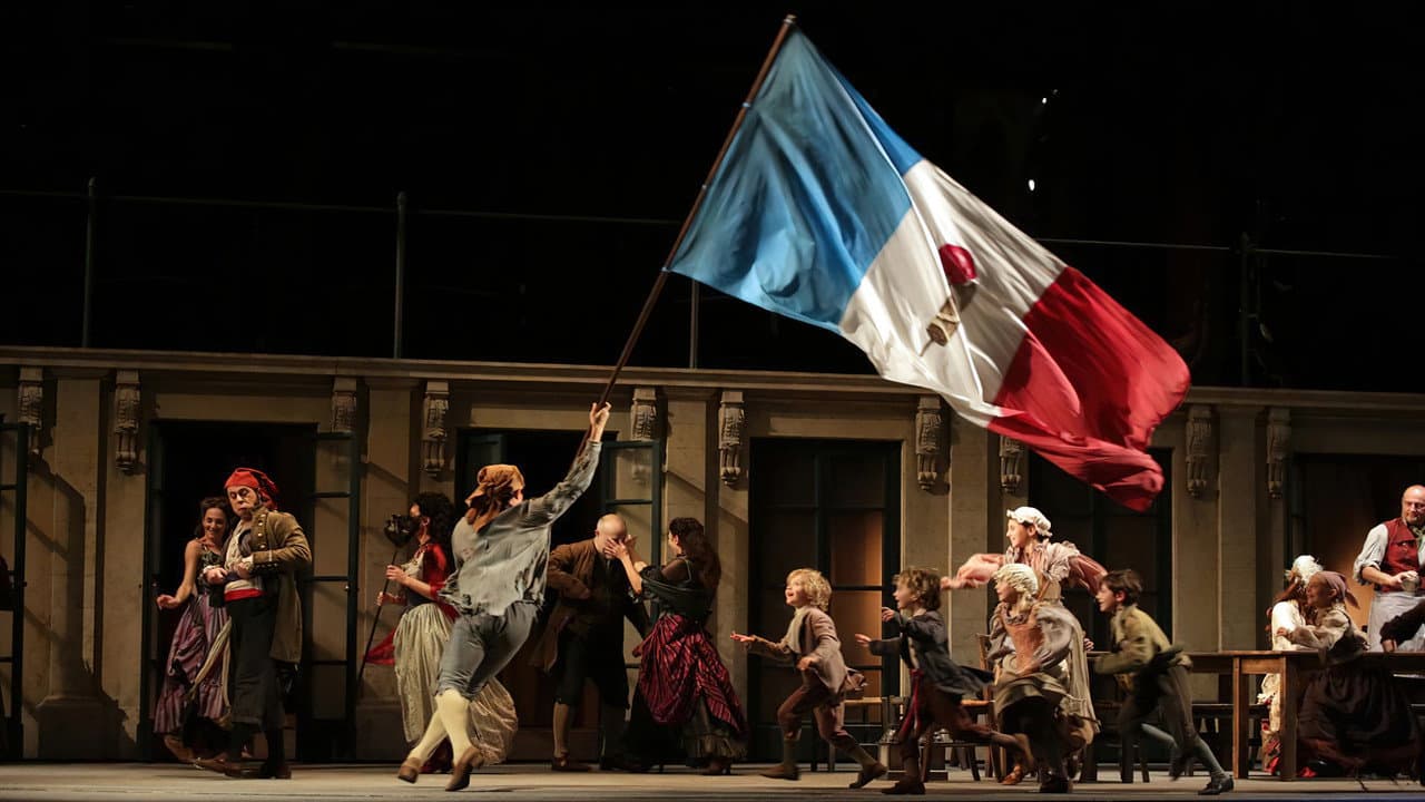 Giordano: Andrea Chénier - Teatro alla Scala backdrop