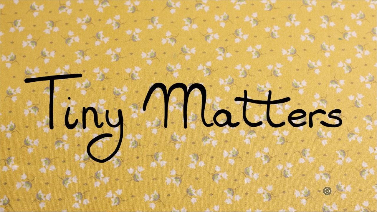 Tiny Matters backdrop