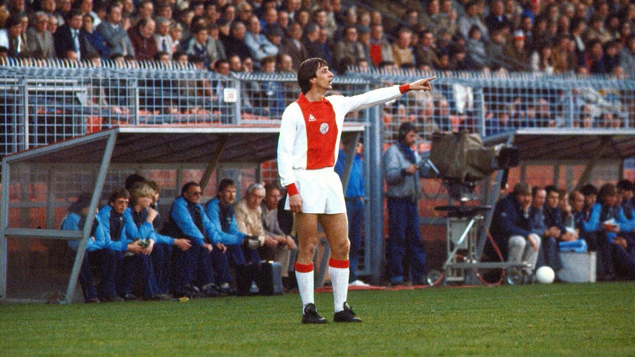 Nummer 14 Johan Cruijff backdrop