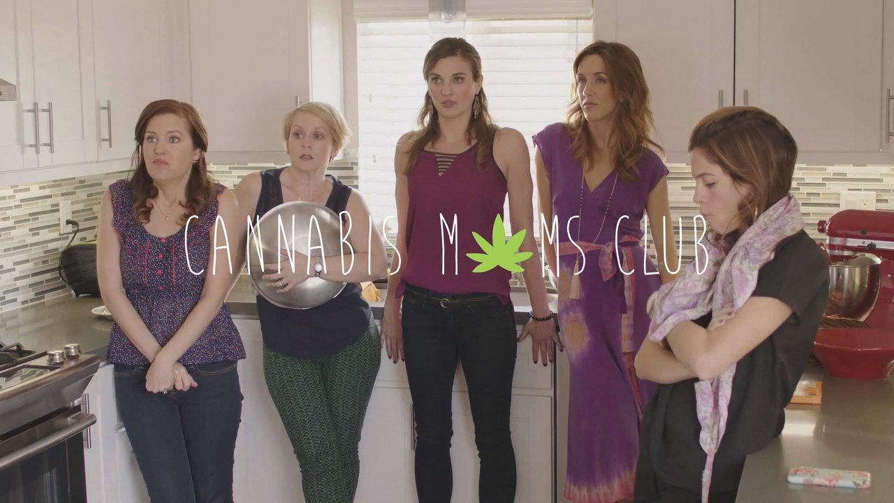 Cannabis Moms Club backdrop