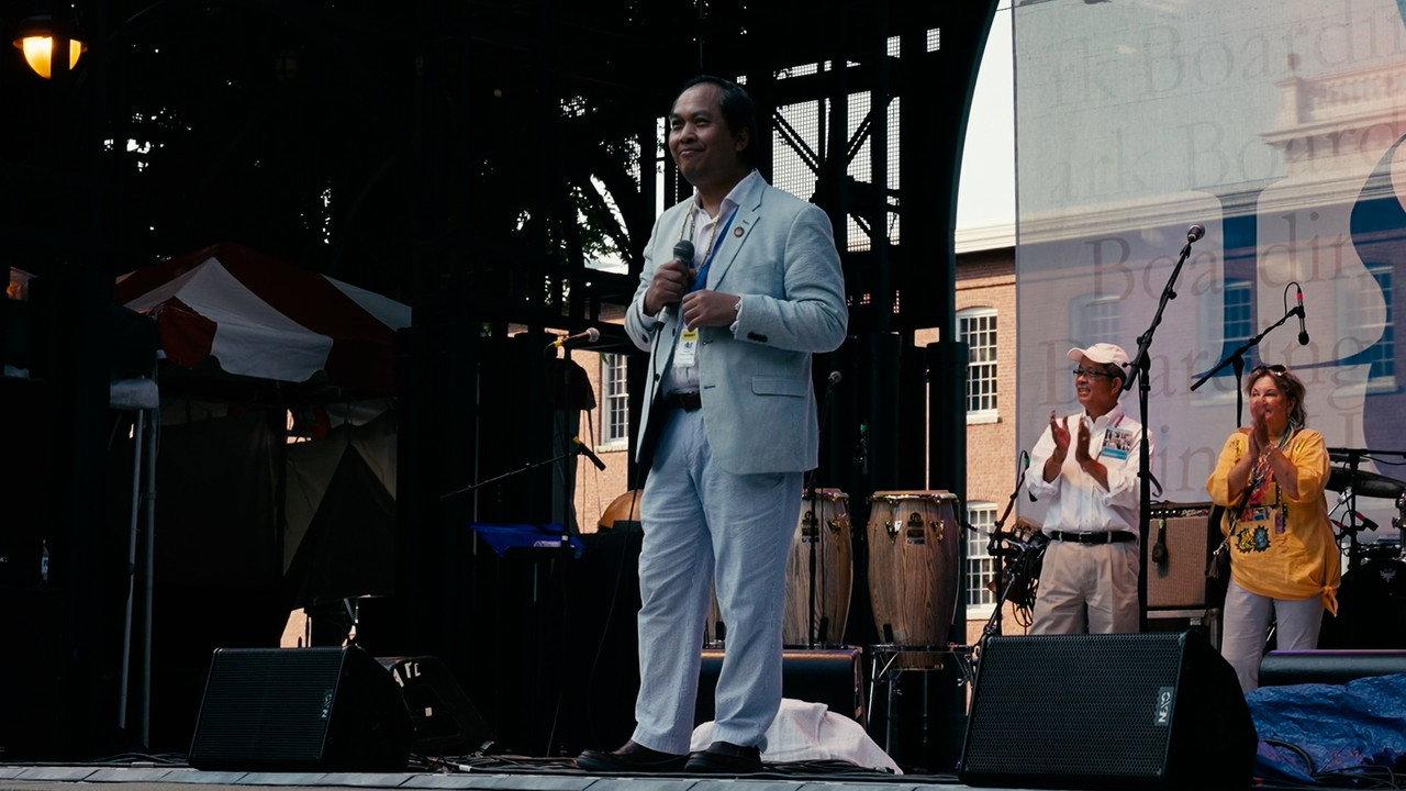 Mayor of Lowell backdrop
