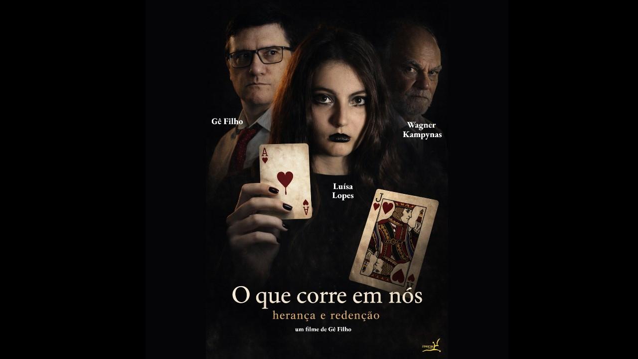O que corre em nós backdrop