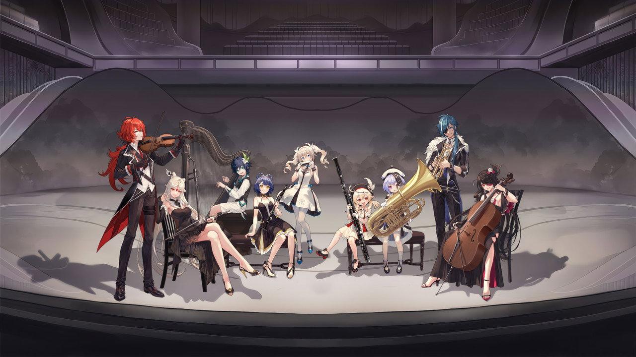 Genshin Concert 2021: Melodies of an Endless Journey backdrop