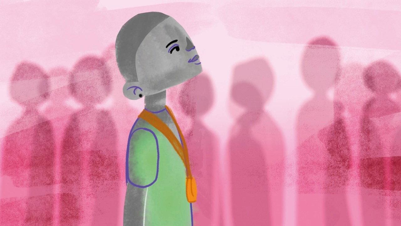 Girl-Boy backdrop
