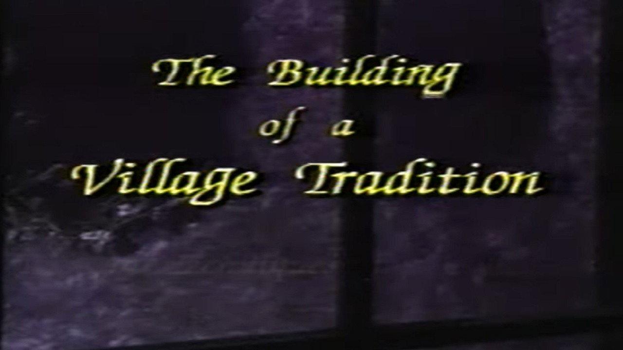 Department 56: The Building of a Village Tradition backdrop