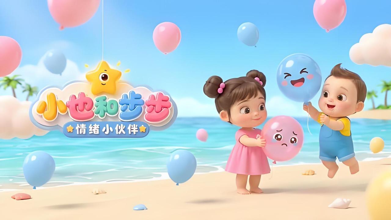 小也和步步 情绪小伙伴 backdrop
