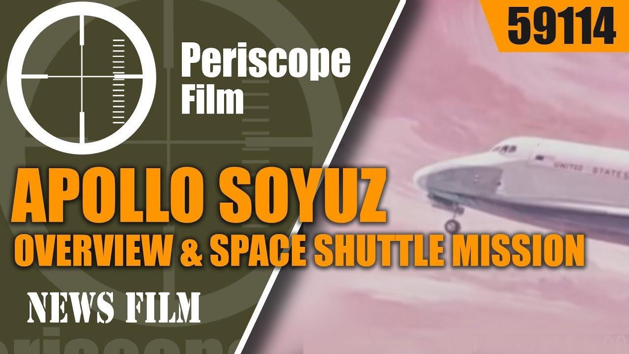 Apollo Soyuz Mission Overview & Space Shuttle Mission Profile backdrop