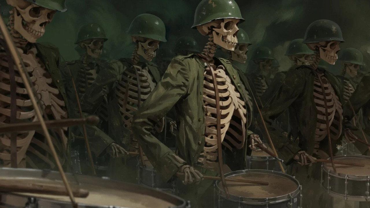 Danse macabre backdrop