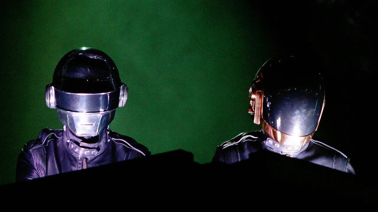 Daft Punk: Alive 2007 - Live Album Concert in Paris backdrop