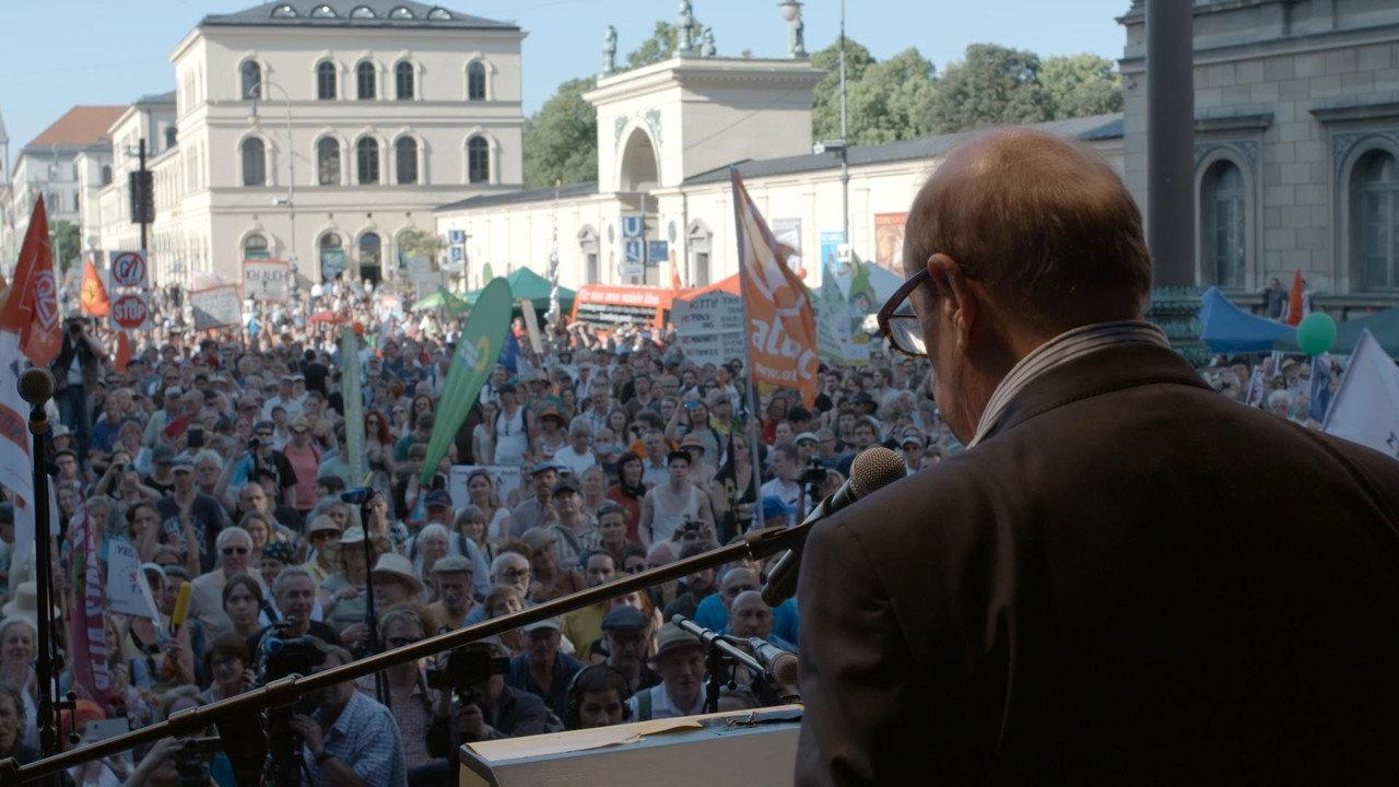 Jean Ziegler: The Optimism of Willpower backdrop