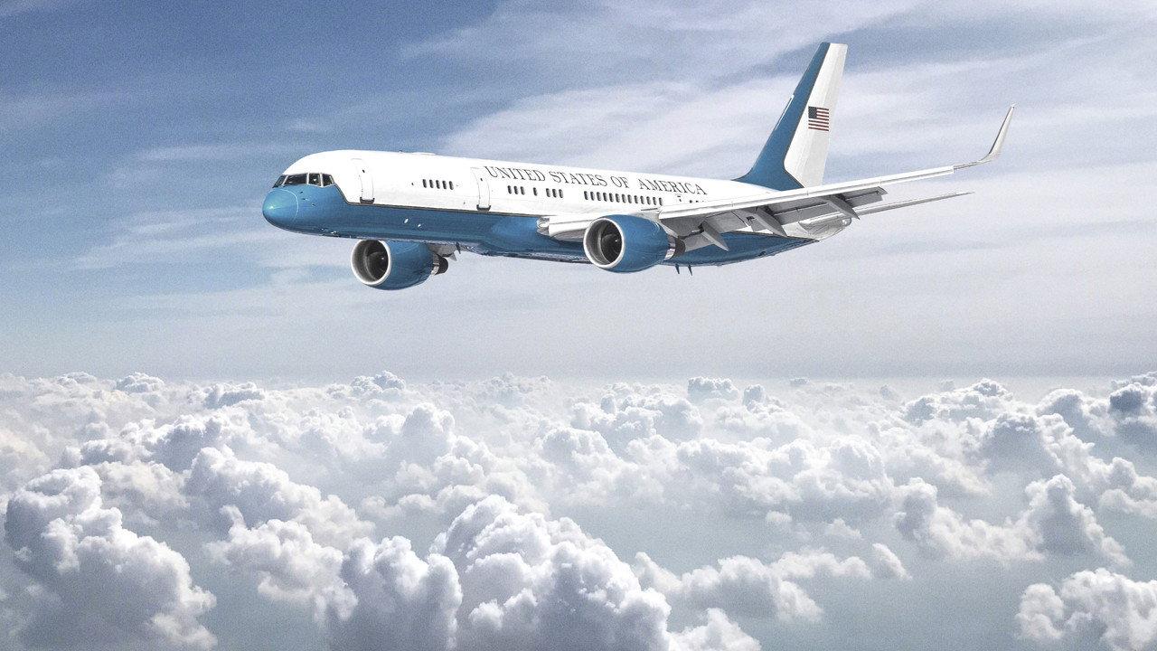 Secret Access: Air Force One backdrop
