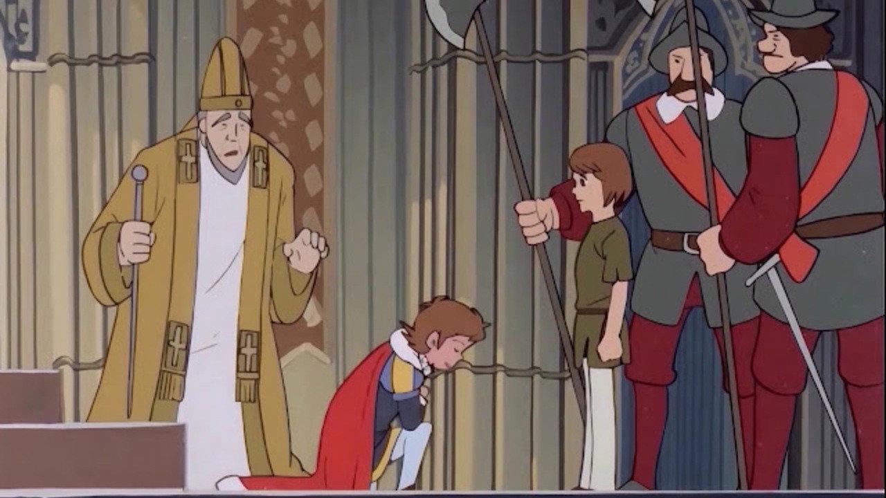 The Prince and the Pauper backdrop