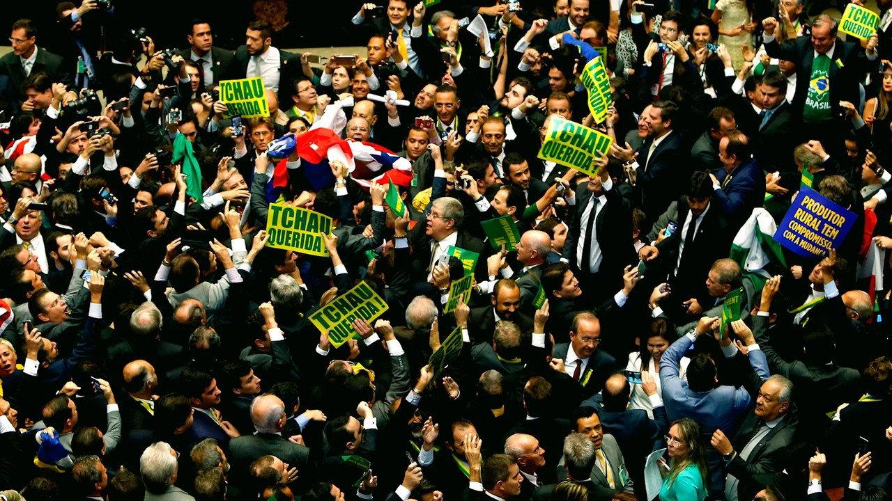 10 Anos do Impeachment backdrop