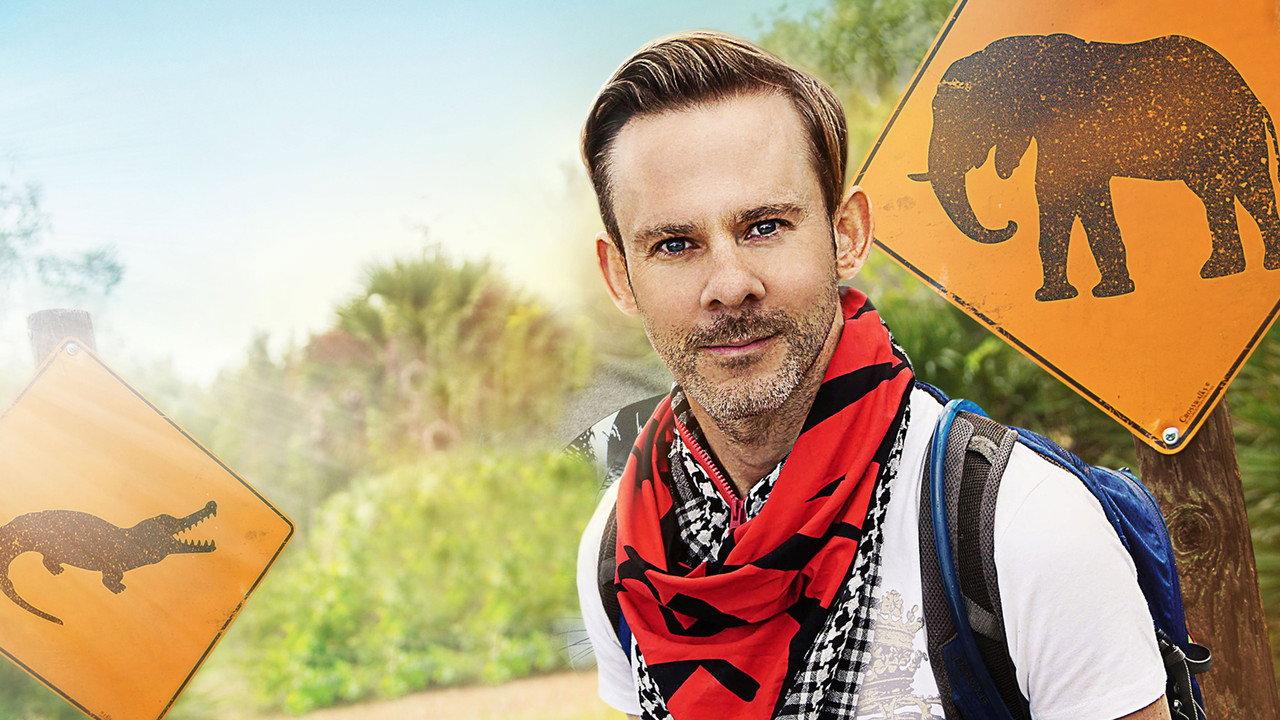Wild Things with Dominic Monaghan backdrop