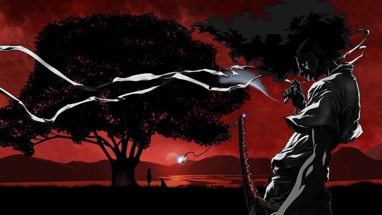 Afro Samurai backdrop
