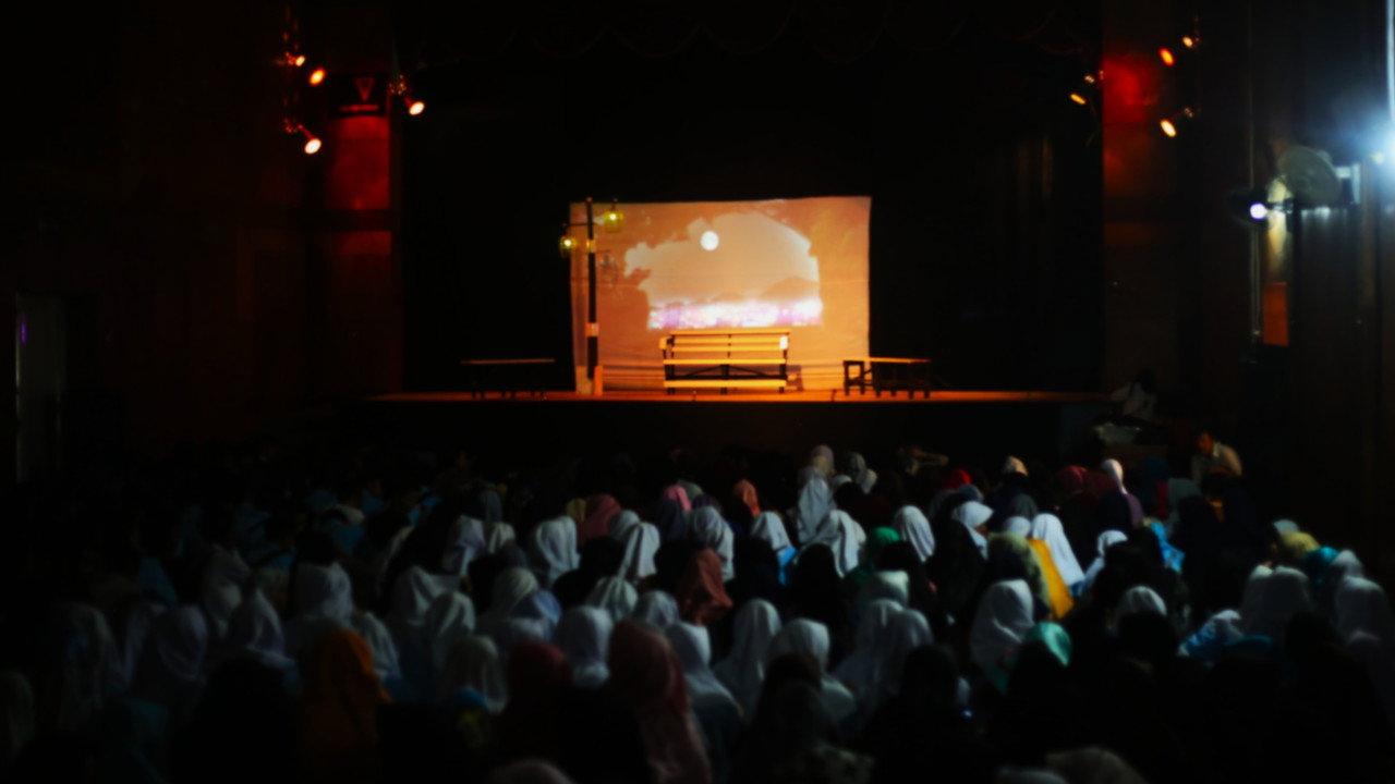 People of the Night backdrop