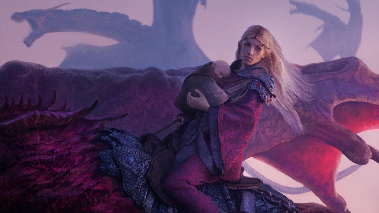 Fire & Blood backdrop