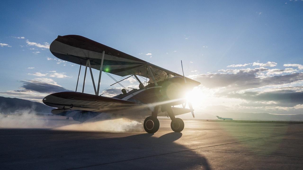 First Flights with Kate Broug backdrop