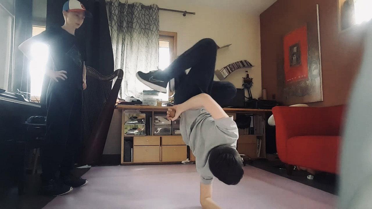 break the game bboy Malo vs bboy Étienne backdrop