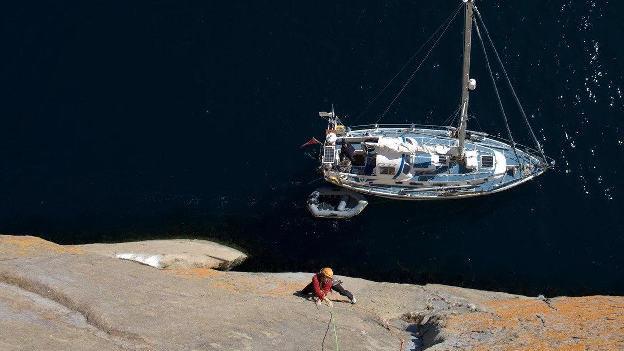 Vertical Sailing Greenland backdrop