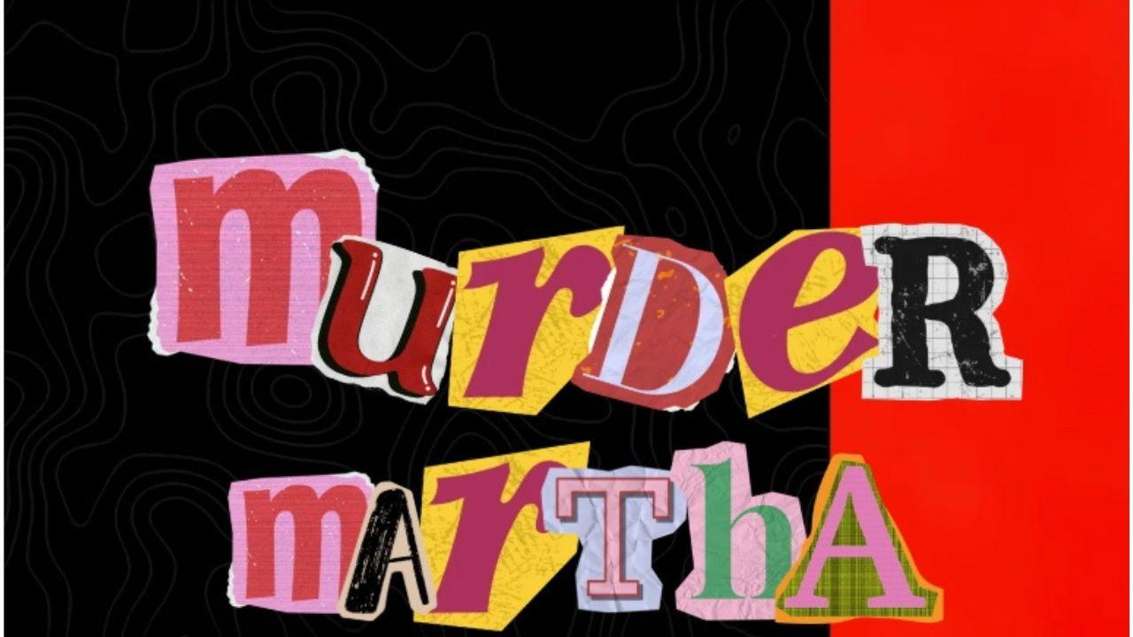Murder Martha backdrop