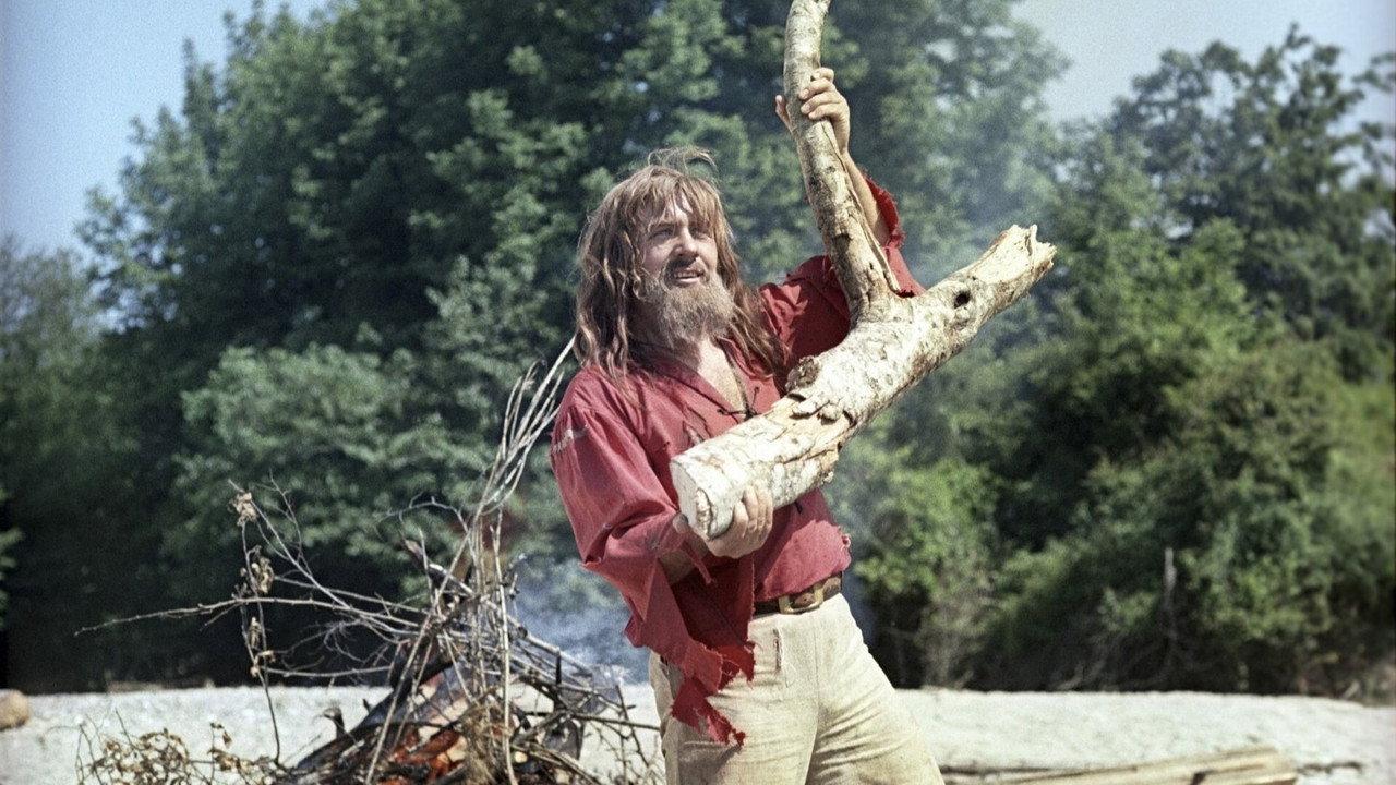 Life and Amazing Aventures of Robinson Crusoe backdrop