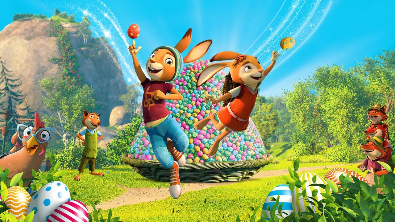 Rabbit Academy: Mission Eggpossible backdrop