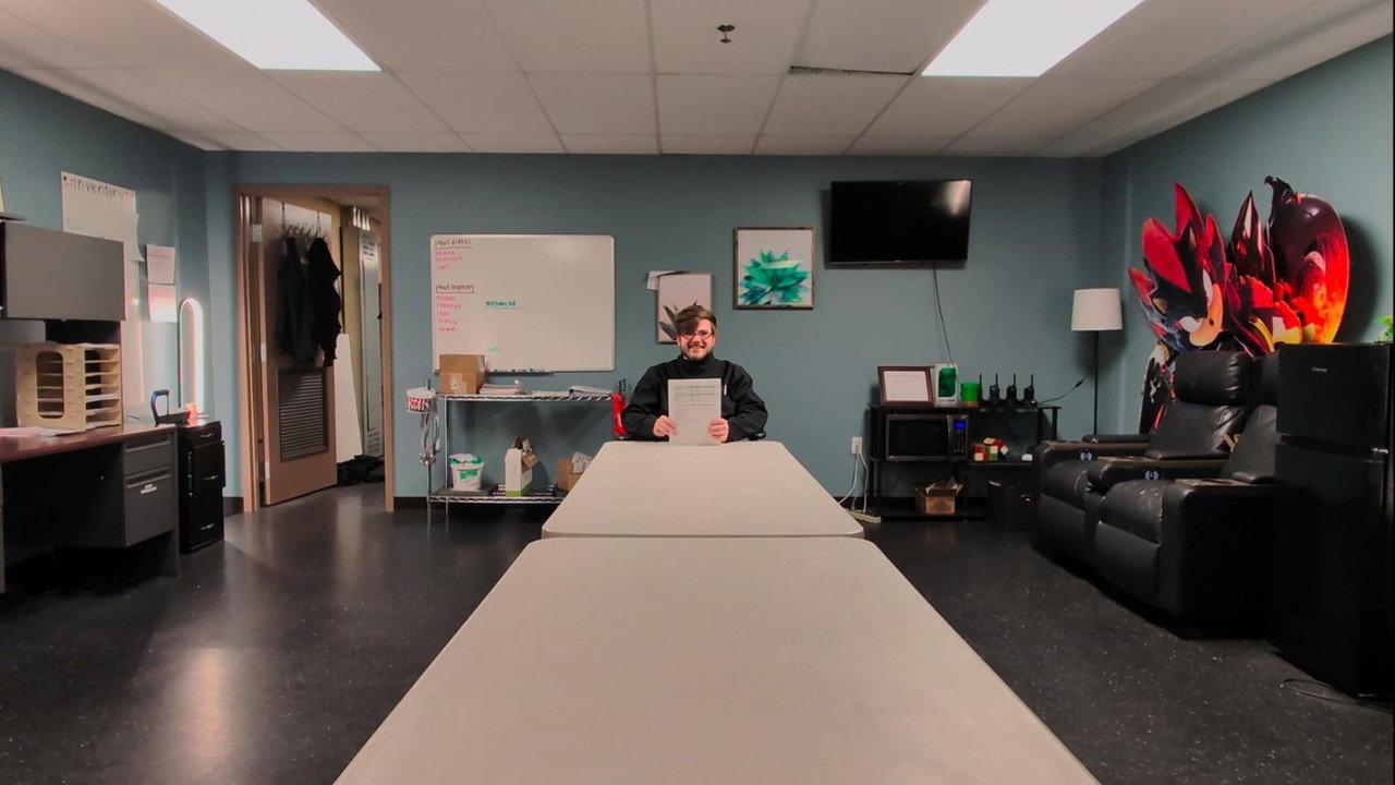An Average Job Interview backdrop