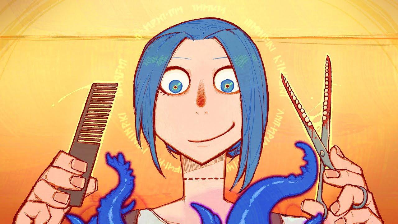 Fantasy Haircut backdrop