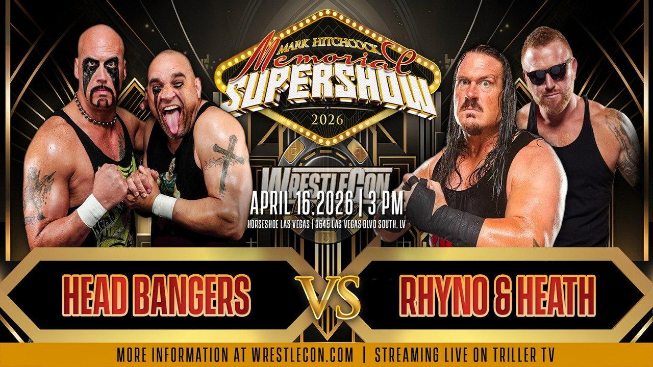 WrestleCon: Mark Hitchcock Memorial Supershow 2026 backdrop