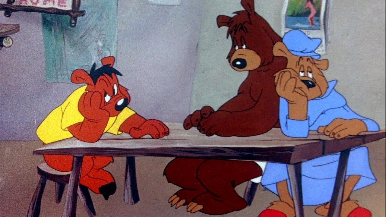 Bugs Bunny and the Three Bears backdrop