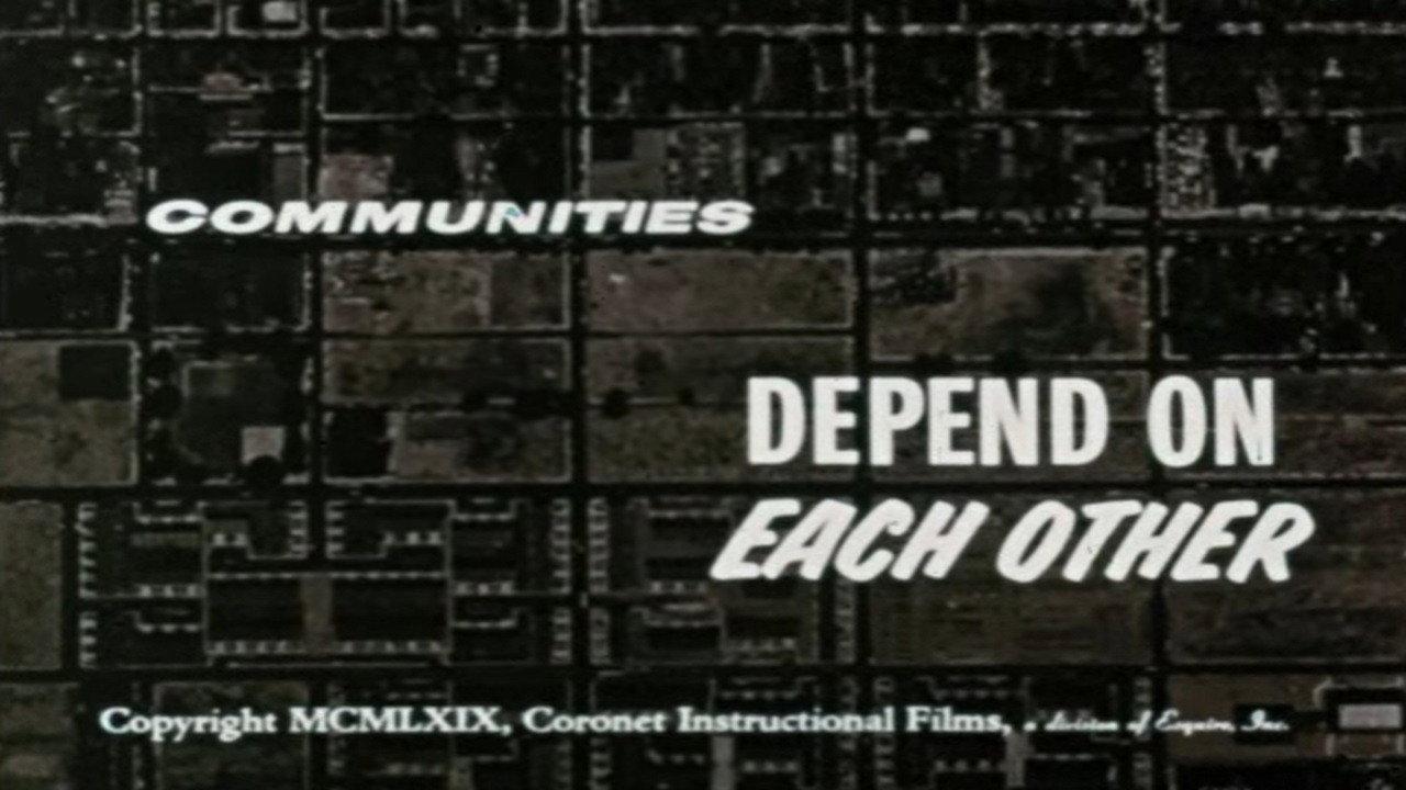 Communities Depend On Each Other backdrop