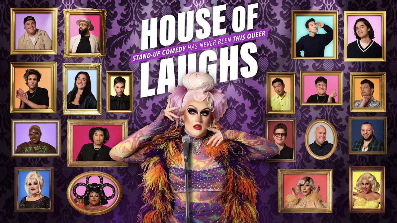 House of Laughs backdrop