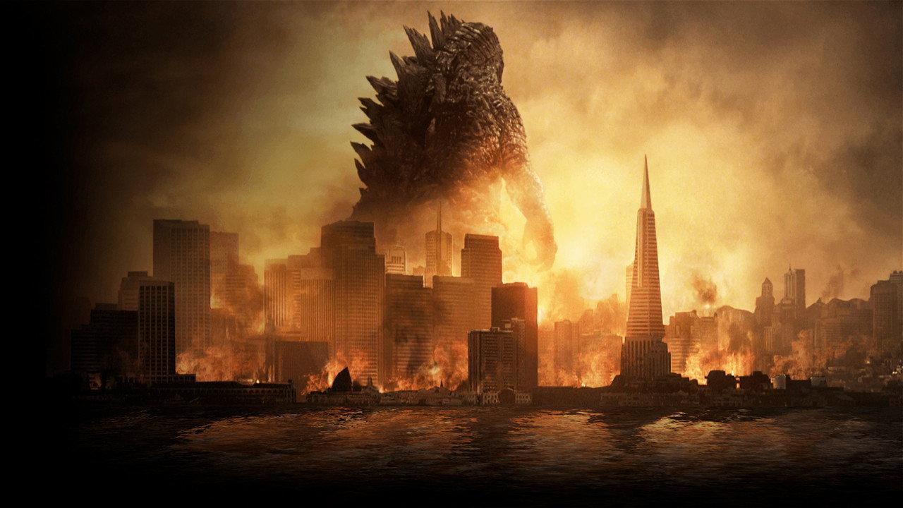 Godzilla backdrop