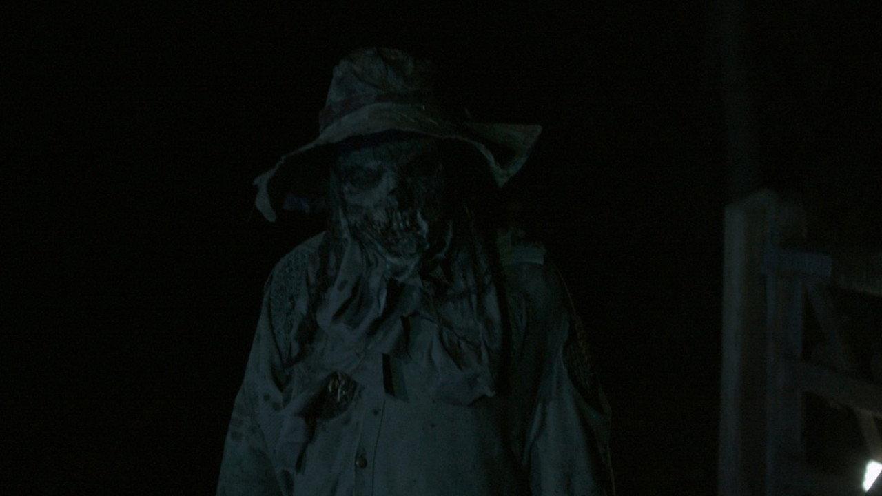Amityville Scarecrow backdrop