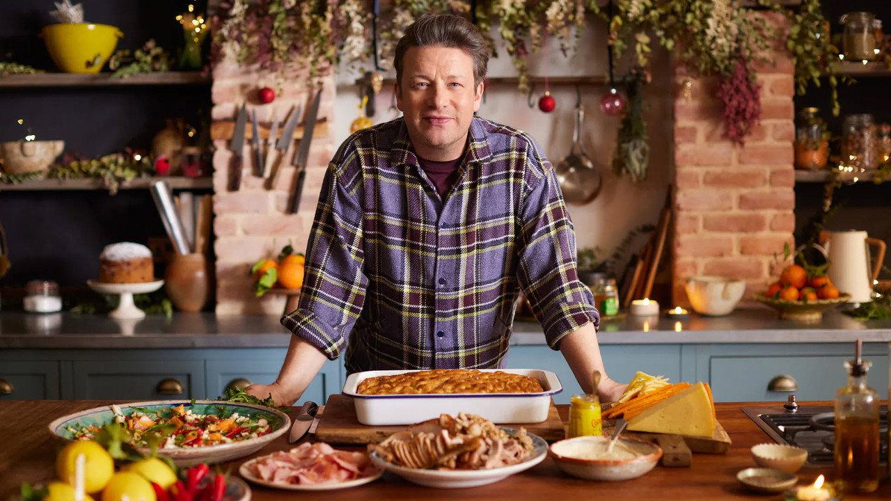 Jamie's Christmas Shortcuts backdrop